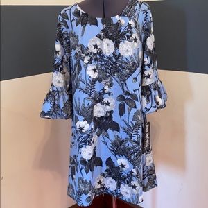 NWT Nina Leonard dress Sz Lg